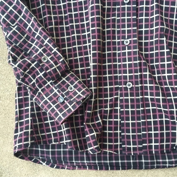 Burberry Plaid Button Down Shirt Mens Small - Picture 4 of 6
